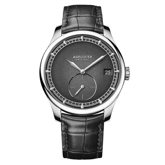 AGELOCER In-House Movement Premium Petite Seconde Men's Business Luxury Automatic Mechanical Watch Birthday Gift for Men