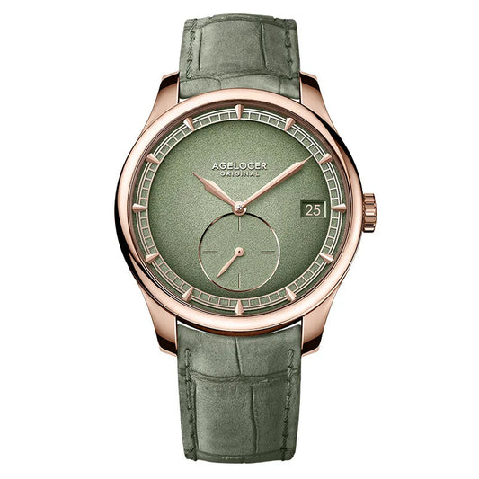 AGELOCER In-House Movement Premium Petite Seconde Men's Luxury Automatic Mechanical Watch Birthday Gift for Men