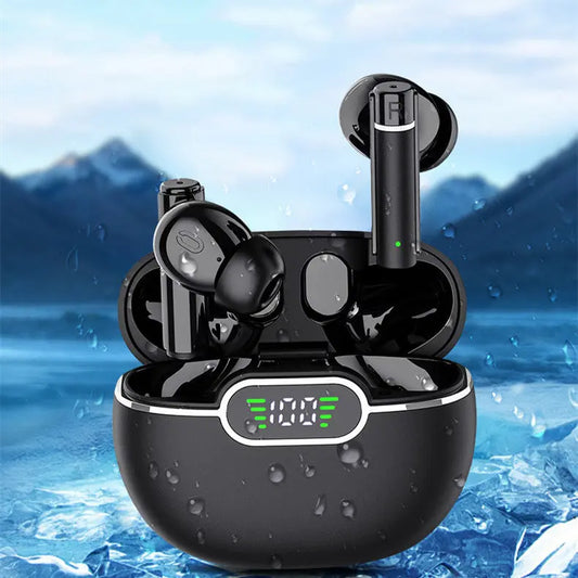 Sound Insulation Large Power Digital Display Bluetooth Headset Utrano