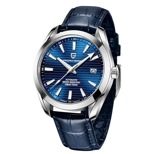 Stainless Steel Calendar Men's Automatic Mechanical Watch Utrano