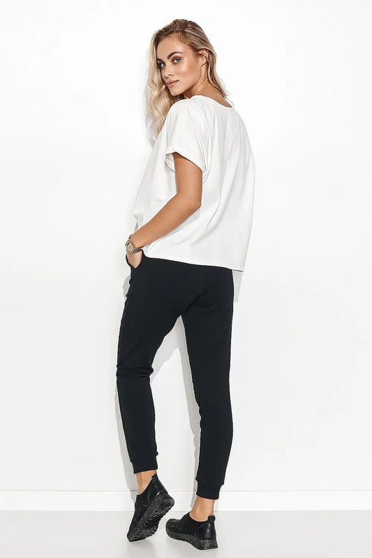 Tracksuit trousers model 162923 Makadamia