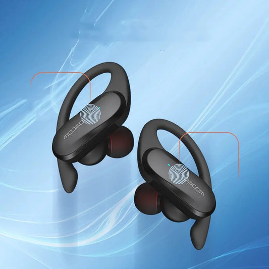 True wireless bluetooth earbuds for sports