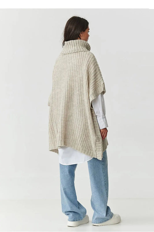 Turtleneck model 217656 Makadamia