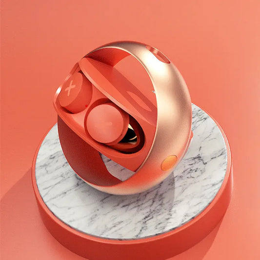 Wireless Bluetooth5.0 Earphones Sport Headsets USB-C Case Single Mode Unique Star-Ring Design Utrano