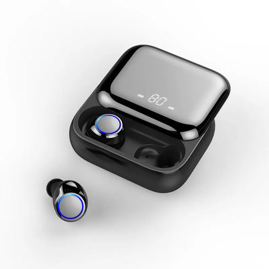 Wireless Sports Tws Slider Bluetooth Headset 5.0 In-Ear Stereo Mini Private Mode Headset Utrano