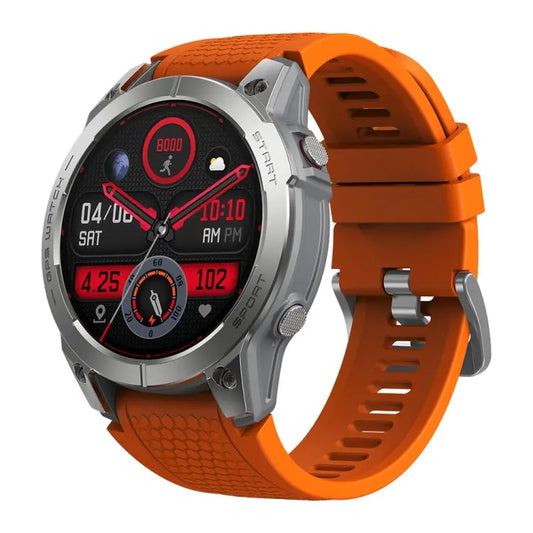 Zeblaze Stratos 3 1.43 inch AMOLED Screen IP68 Waterproof Smart Watch, Support Bluetooth Call / GPS, Stratos 3 Utrano