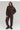corduroy trousers model 232016 Makadamia