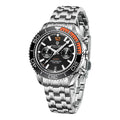  White Black Orange Steel