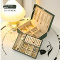  2jewelry box Vintage Green