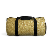Gold Glitter Duffel Bag — Sparkle Travel & Gym Bag  