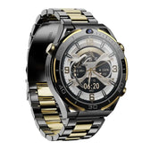 T7 1.508 inch 4G LTE Android 10 Smart Watch, 6GB+128GB, MTK6762 Octa Core, Support Heart Rate / Blood Oxygen(Gold) - UTrano
