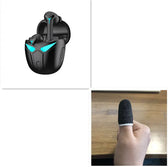 Bluetooth 5.0Headphone Sports Game Dual Mode Waterproof Wireless Earphone Touch Control Earbuds With Microphone Headsets Utrano