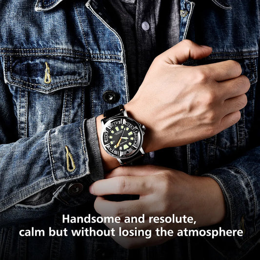 Business Men's Quartz Watches Waterproof 