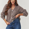  Cardigan model 219734 Makadamia 