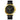 Casual Spiral Sports Crown Leather Alloy Round Pin Buckle Male Pointer Electronic Watch Utrano