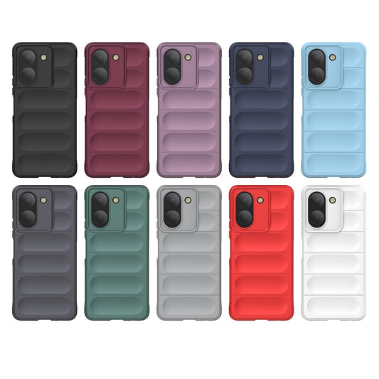 Magic Shield TPU + Flannel Phone Case, For vivo S17e, For vivo iQOO Neo8  