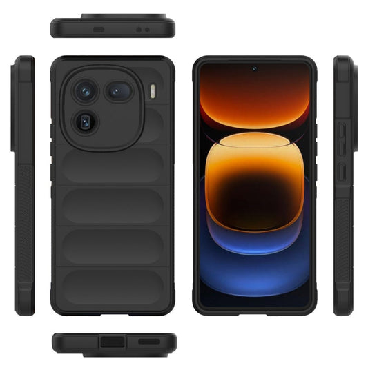 Magic Shield TPU + Flannel Phone Case, For vivo S17 Pro, For vivo S17  