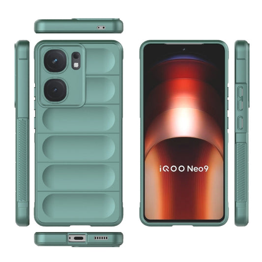 Magic Shield TPU + Flannel Phone Case, For vivo X100 Pro 5G, For vivo X100 5G  