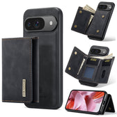 DG.MING M1 Series 3-Fold Multi Card Wallet + Magnetic Phone Case, For Google Pixel 8, For Google Pixel 7a  
