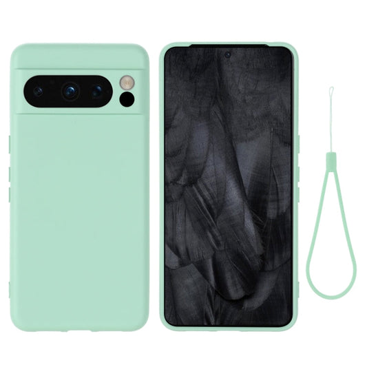 Solid Color Liquid Silicone Dropproof Full Coverage Phone Case, For Google Pixel 8 Pro, For Google Pixel 8  