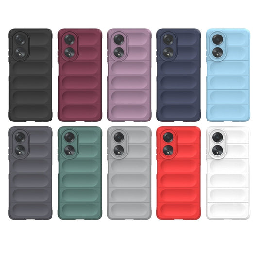 Magic Shield TPU + Flannel Phone Case, For OPPO A78 4G Global, For OPPO Find X8 Pro 5G  