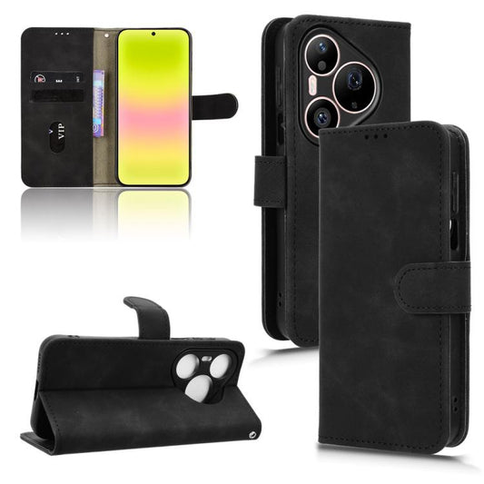 Skin Feel Magnetic Flip Leather Phone Case, For Huawei Mate 80 Pro Max, For Huawei Mate 80 Pro / 80, For Huawei Pura 80 Ultra 5G, For Huawei Pura 80 Pro 5G  