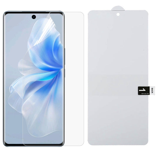 Full Screen Protector Explosion-proof Hydrogel Film, For vivo S18, For vivo X100 Pro, For vivo X100, For vivo iQOO 12 Pro, For vivo iQOO 12, For vivo V29 Pro  