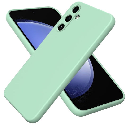 Solid Color Liquid Silicone Dropproof Full Coverage Phone Case, For Samsung Galaxy A15 4G / A15 5G, For Samsung Galaxy A55 5G, For Samsung Galaxy A35 5G  