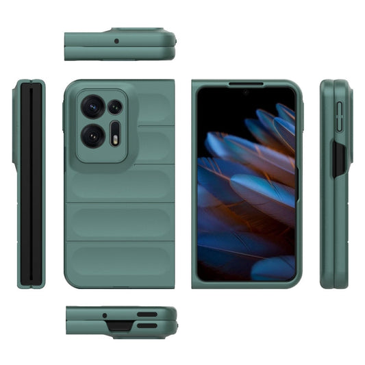 Magic Shield Fold PC Shockproof Phone Case, For OPPO Find N2, For OPPO Find N2 Flip  