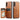 Fierre Shann Oil Wax Cow Leather Card Holder Back Phone Case, For Samsung Galaxy A15 5G, For Samsung Galaxy A55 5G, For Samsung Galaxy A35 5G, For Samsung Galaxy S24 Ultra 5G  For Samsung Galaxy A15 5G / Brown