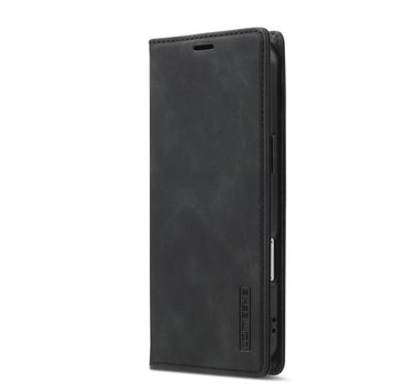 LC.IMEEKE Strong Magnetism Microfiber Leather Phone Case, iPhone 16e, For iPhone 16 Pro Max, For iPhone 16 Pro, For iPhone 16 Plus  