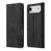 LC.IMEEKE Strong Magnetism Microfiber Leather Phone Case, iPhone 16e, For iPhone 16 Pro Max, For iPhone 16 Pro, For iPhone 16 Plus  