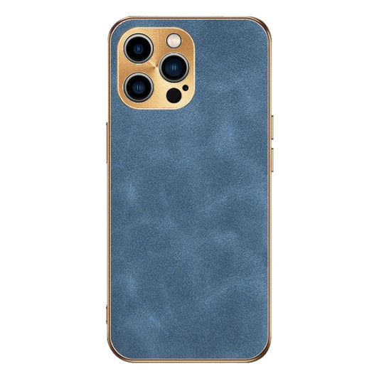 Electroplating Lambskin Leather Phone Case, For iPhone 14 Pro Max, For iPhone 13 Pro Max, For iPhone 13 Pro, For iPhone 13, For iPhone 12, For iPhone 12 Pro Max  