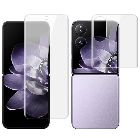 imak 4th Generation Screen Hydrogel Film Protector, Main Screen + Second Screen 1 Set, For Xiaomi Mix Flip 2, For Xiaomi Mix Flip, For Xiaomi Mix Fold 4  