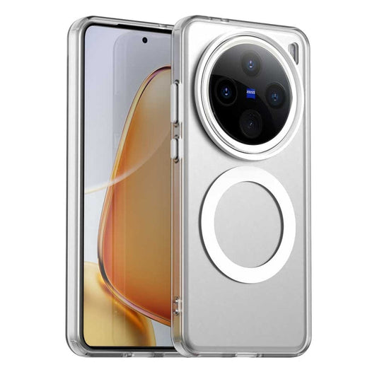 Candy Magsafe PC Hybrid TPU Phone Case, For vivo X200 Pro, For vivo V40 Pro 5G, For vivo V40 5G  