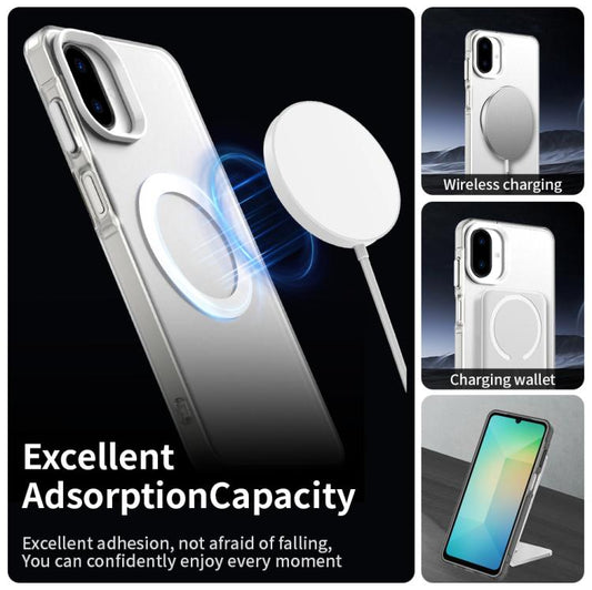 Candy Magsafe PC Hybrid TPU Phone Case, For Samsung Galaxy A07 4G, For Samsung Galaxy A07 5G, For Samsung Galaxy A17 5G  