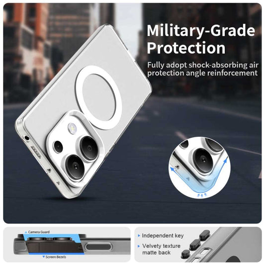 Candy Magsafe PC Hybrid TPU Phone Case, For Xiaomi Poco M6 5G, For Xiaomi Poco X6 Pro 5G, For Xiaomi Poco X6 5G  