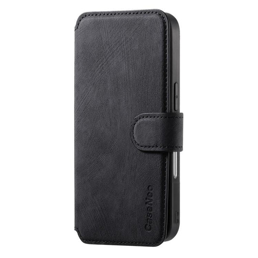 CaseNeo MagSafe RFID Anti-theft Retro Leather Phone Case, For iPhone 18 / 17, For iPhone 18 Pro / 17 Pro, For iPhone 18 Pro Max / 17 Pro Max, For iPhone 17e / 16e  