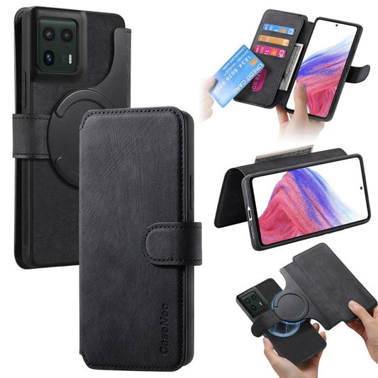 Anti-theft Retro Leather Phone Case For Motorola Edge 50 Pro,Motorola Edge 50 Fusion,Motorola Moto G 5G 2024, Motorola Moto G Stylus 5G 2024  