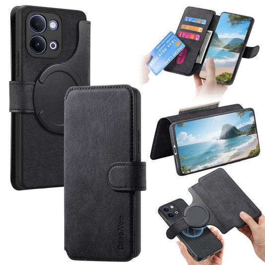CaseNeo MagSafe RFID Anti-theft Retro Leather Phone Case, For vivo Y60 5G / Y05 4G / Y21 5G / Y11d 5G, For vivo V70 FE 5G, For vivo S50 / V70 / V70 Elite 5G, For vivo V60 Lite 4G / 5G  