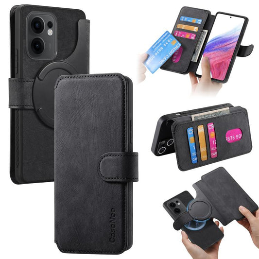 CaseNeo MagSafe RFID Anti-theft Retro Leather Phone Case, For OPPO A58 4G, For OPPO Reno10 5G Global, For OPPO A78 4G, For OPPO A78 5G  
