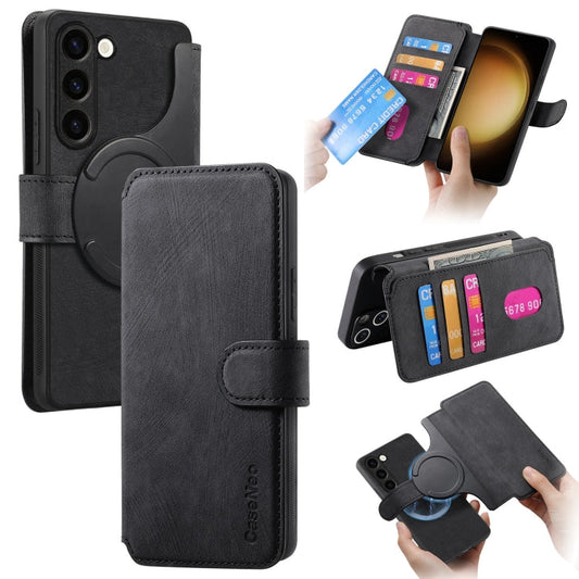CaseNeo MagSafe RFID Anti-theft Retro Leather Phone Case, For Galaxy S23 5G, For Galaxy S20 FE, For Galaxy S22 Ultra 5G, For Galaxy S22+ 5G  