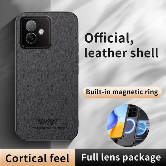 HUIYI Leather Magnetic Phone Case, For Honor X9b, For Honor 90 Lite, For Honor Magic5 Pro, For Honor Magic5  