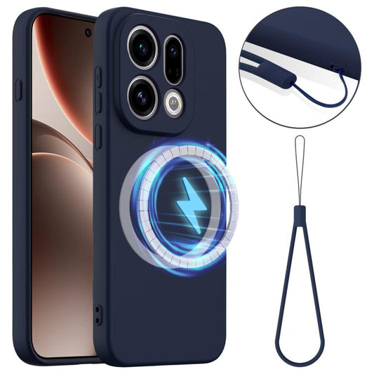 Shockproof Silicone Magsafe Phone Case, For OPPO Find X9 Ultra, For OPPO Reno15 Pro Max 5G Global, For OPPO Find X9, For OPPO Find X9 Pro, For OPPO Reno14 Pro 5G Global, For OPPO Reno13 Pro 5G Global  