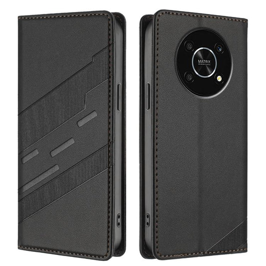Embossed Multi-functional Wallet Retro Leather Phone Case, For Honor 60 SE, For Honor 60 Pro, For Honor 60  