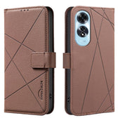 Geometric Pattern RFID Leather Phone Case, For OPPO A78 5G, For OPPO A96 5G / Reno7 Z, For OPPO A16 / A16S / A54S / A55 5G, For OPPO A94 4G / Reno5 F / F19 Rro  