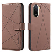 Geometric Pattern RFID Leather Phone Case, For Redmi K90/Poco F8 Pro, For Redmi 15C 5G / 4G EU 173mm, For Redmi 15 5G Global / 15 4G SEA 169.5mm, For Redmi Turbo 4 Pro  