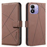 Geometric Pattern RFID Leather Phone Case, For Redmi K90 Max 5G, For Redmi A7 Pro 171mm / Poco C85x 5G, For Redmi 15a 5G, For Redmi Tubo 5 Max / Poco X8 Pro Max  