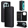 Cubic Grid Texture Flip Leather Phone Case, For Redmi 14C 4G, For Redmi K70 Ultra, For Redmi 13 4G / Note 13R 5G, For Redmi Turbo 3 5G  