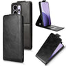 Magnetic Vertical Flip Leather Phone Case with Buckle, For OPPO Reno16 F 5G / Reno16 FS 5G  